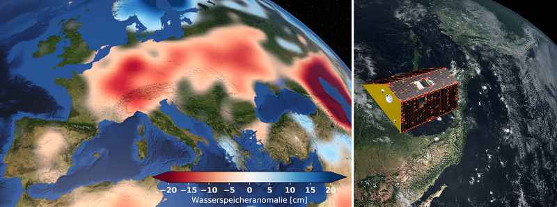 Grave siccità prolungata in Europa